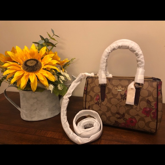 coach mini surrey satchel